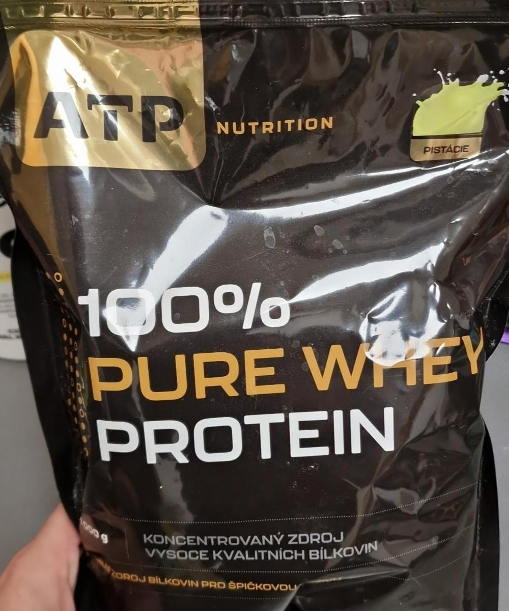 Fotografie - 100% Pure whey protein Pistácie ATP Nutrition