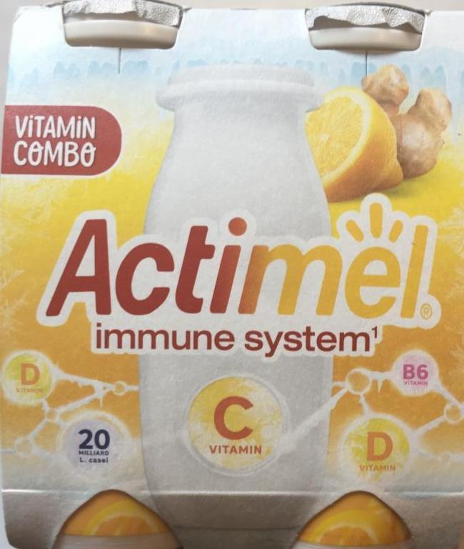 Fotografie - Immune system Citron a zázvor Actimel