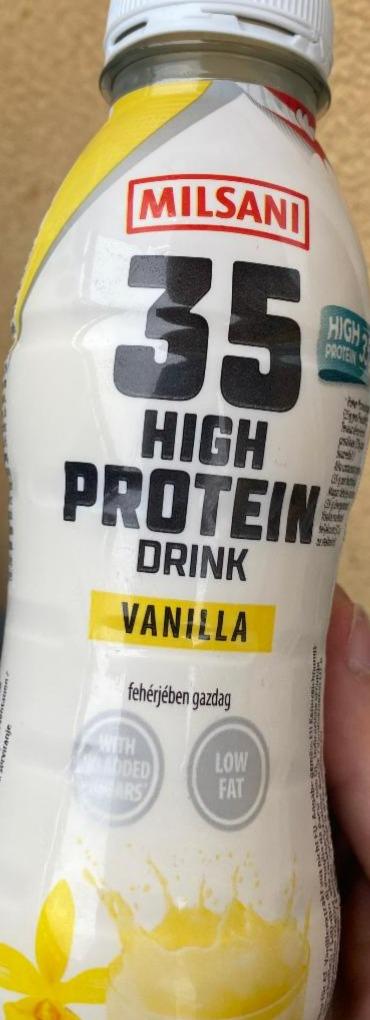 Fotografie - 35 High Protein Drink Vanilla Milsani