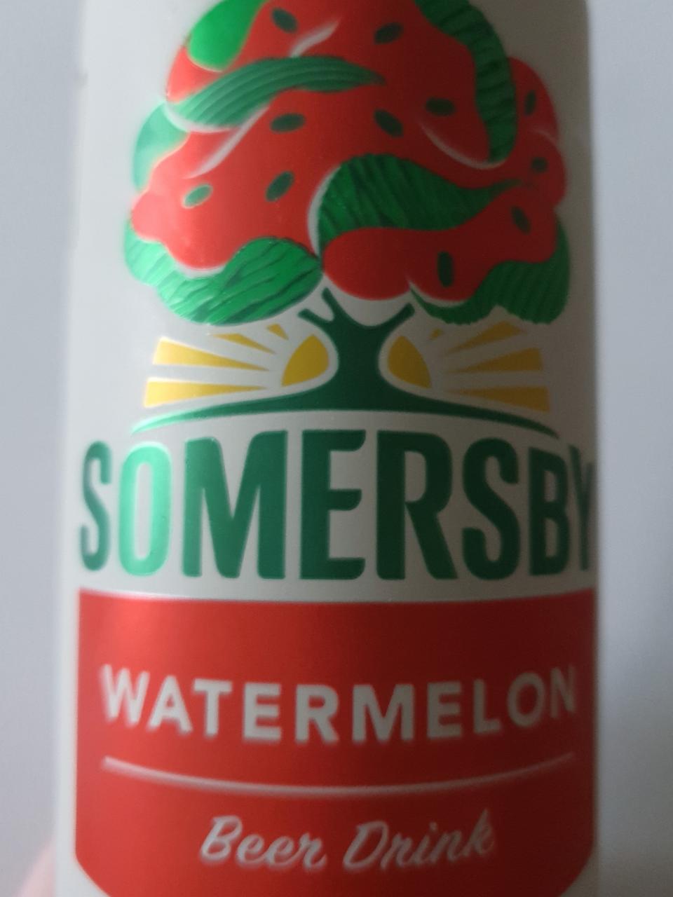 Fotografie - Somersby Watermelon Beer drink