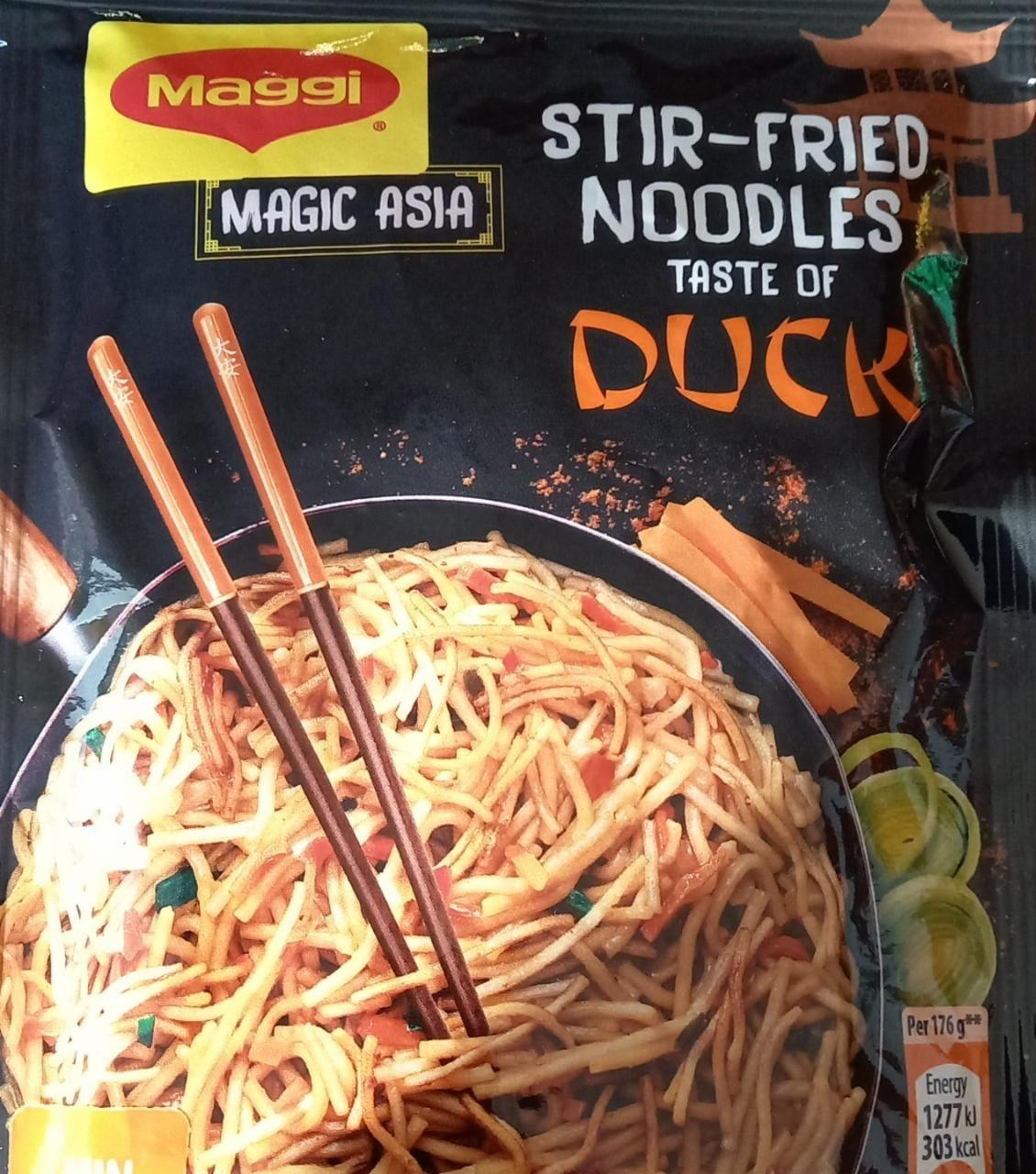 Fotografie - Stir-fried noodles taste of duck Maggi