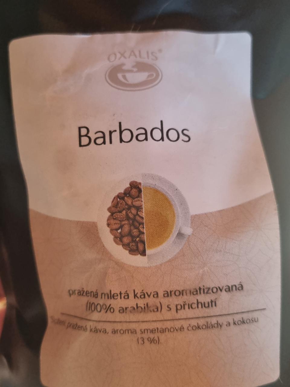 Fotografie - Káva aromatizovaná mletá Barbados Oxalis