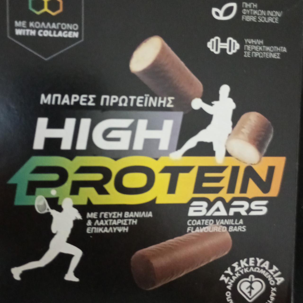 Fotografie - High Protein Bars with Collagen