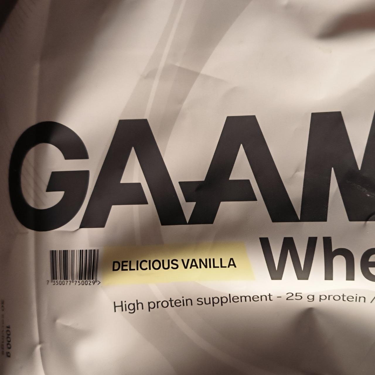 Fotografie - Whey Premium Delicious Vanilla Gaam
