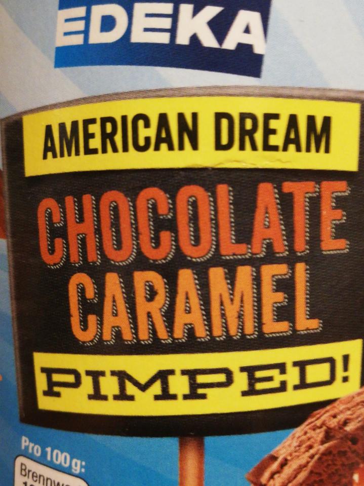 Fotografie - American Dream Chocolate Caramel Edeka