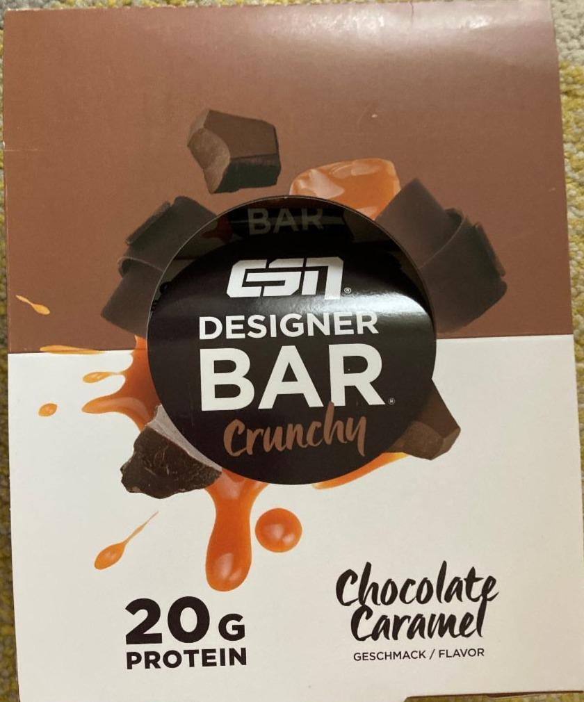 Fotografie - Designer Bar Crunchy Chocolate caramel