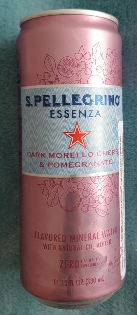 Fotografie - Essenza Dark Morello Cherry & Pomegranate Zero San Pellegrino