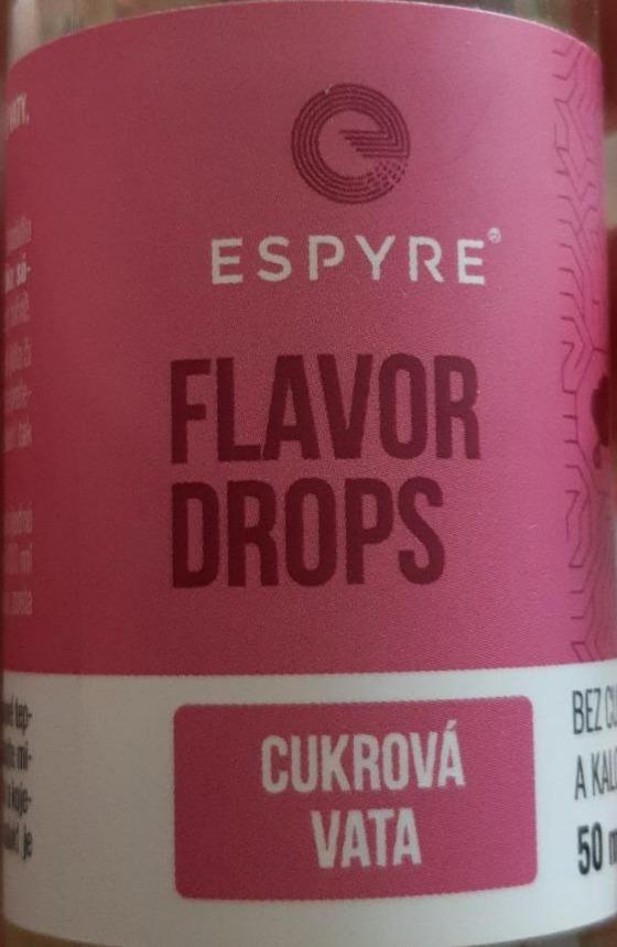Fotografie - Flavor drops cukrová vata Espyre