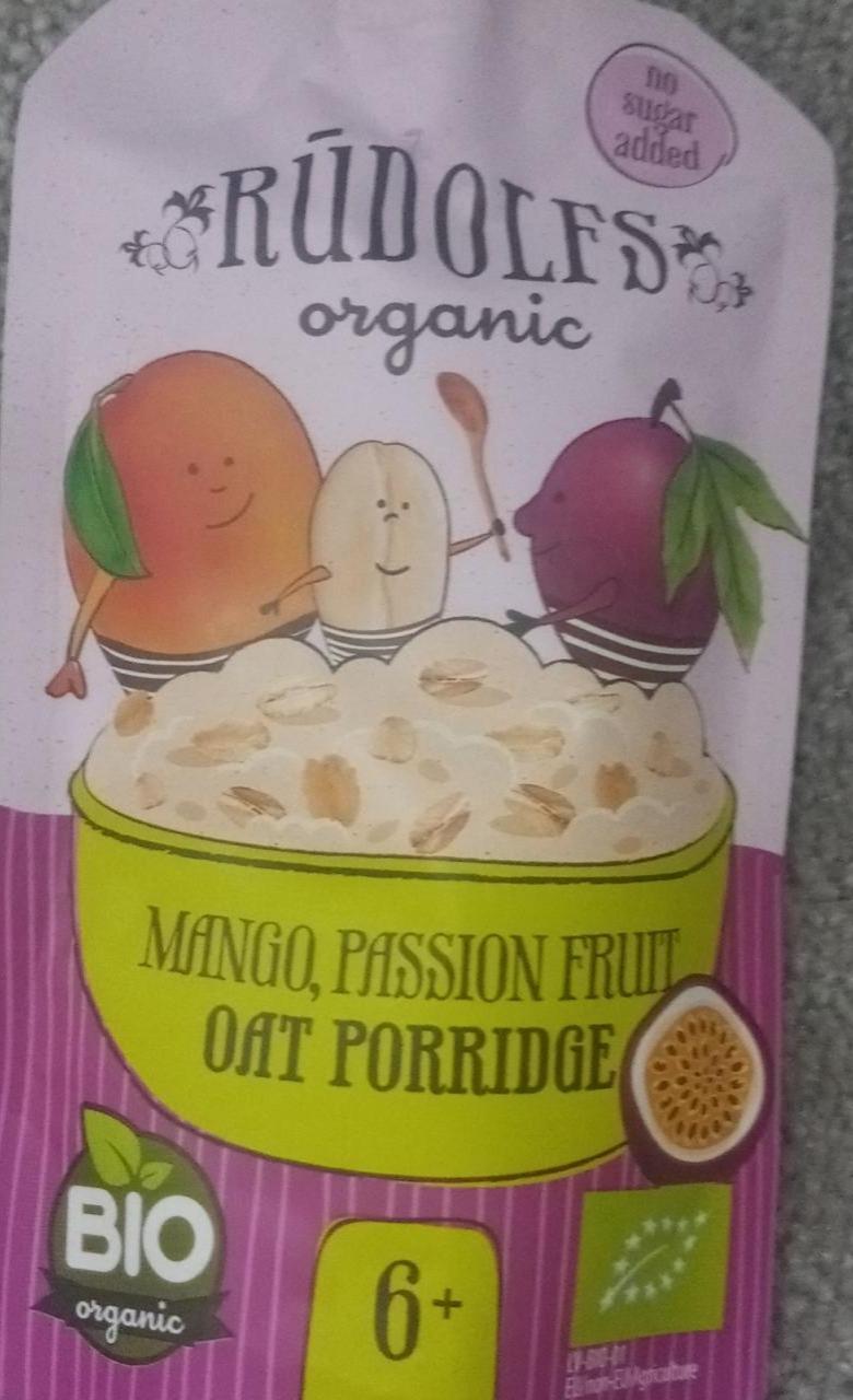 Fotografie - Rudolfs organic Mango Passion Fruit Oat Porridge