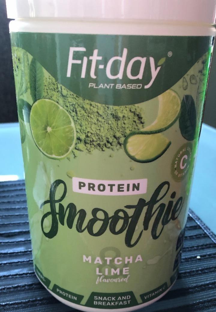 Fotografie - Protein Smoothie Matcha Lime Fit-day