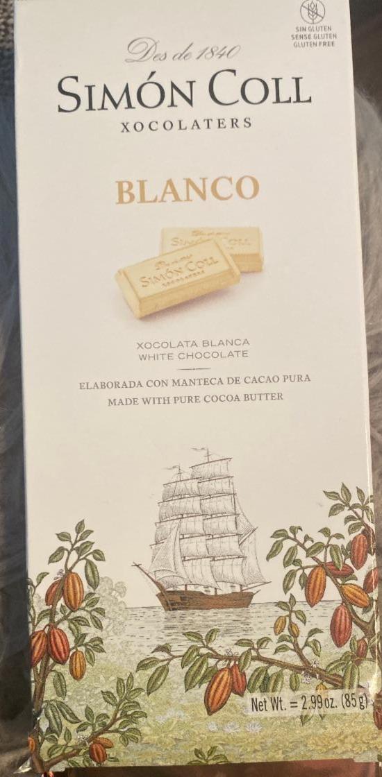 Fotografie - Xocolata Blanca Simón Coll