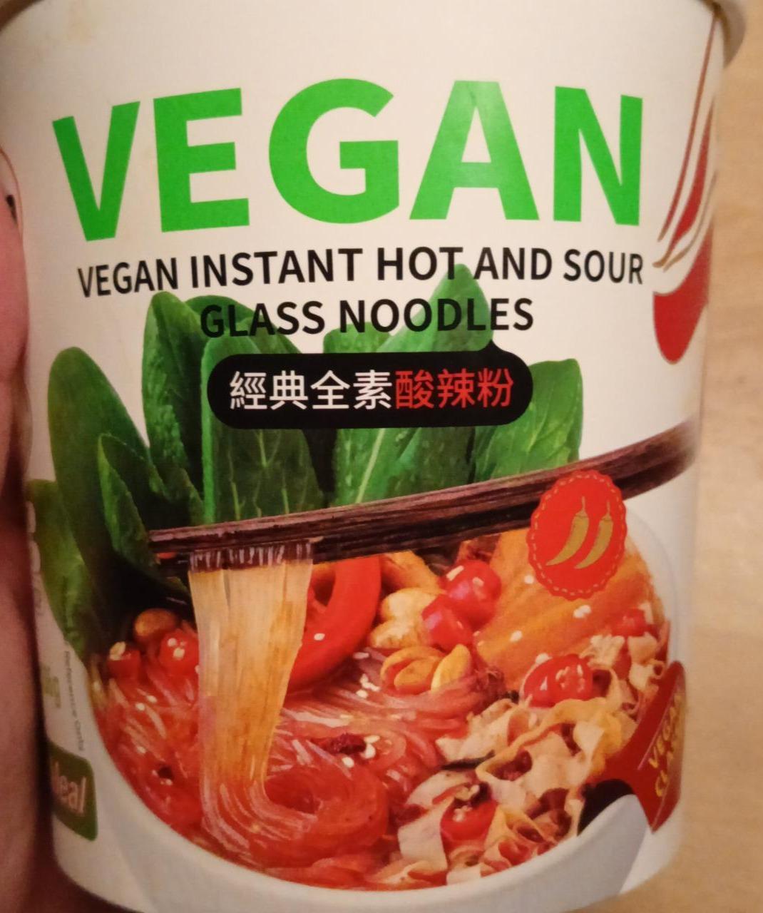 Fotografie - Vegan instant hot and sour glass noodles Zheng Wen