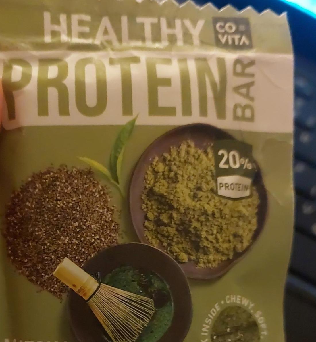 Fotografie - Healthy Protein Bar Matcha Chia