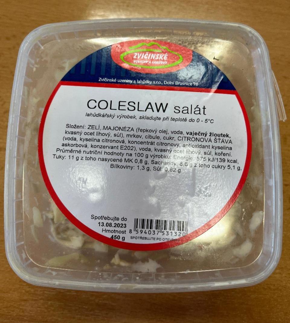 Fotografie - Coleslaw salát Zvičinské uzeniny a lahůdky