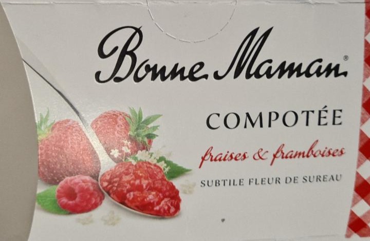 Fotografie - Compotée fraises & framboises Bonne Maman