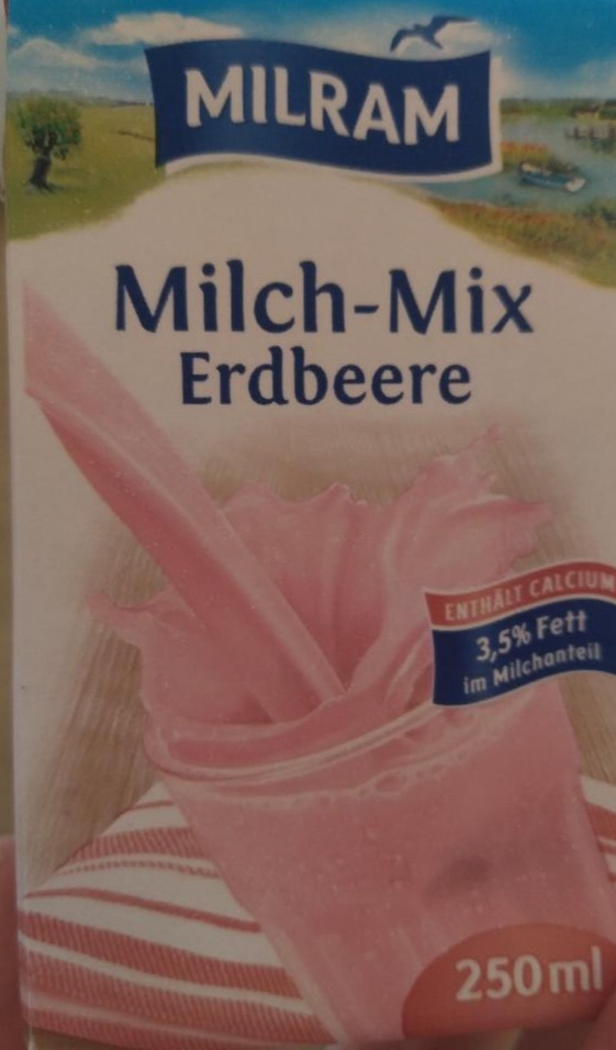 Fotografie - milch-mix Erdbeere