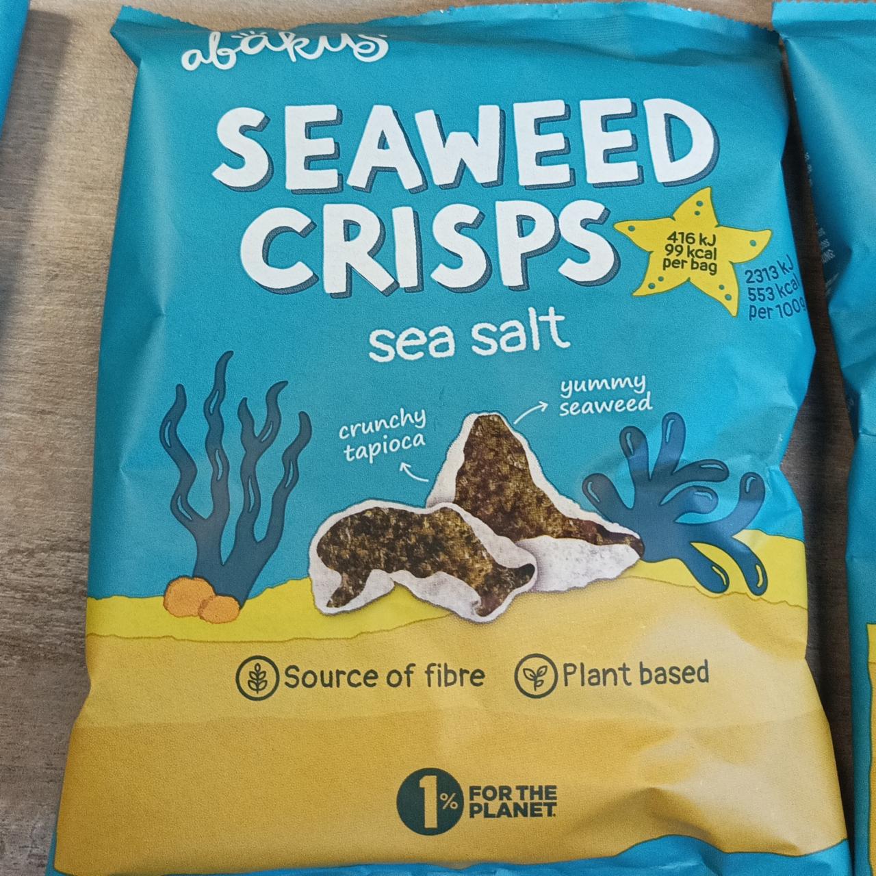 Fotografie - Seaweed Crisps Sea Salt Abakus