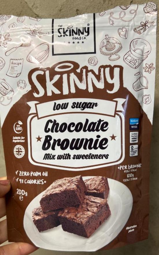 Fotografie - Chocolate Brownie Mix with sweeteners Skinny