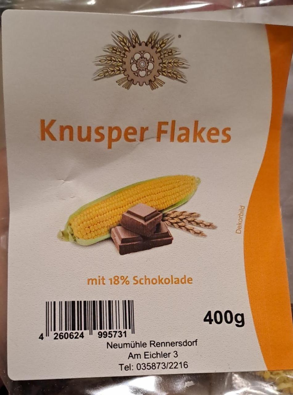 Fotografie - Knusper Flakes Cerealien und Schokolade