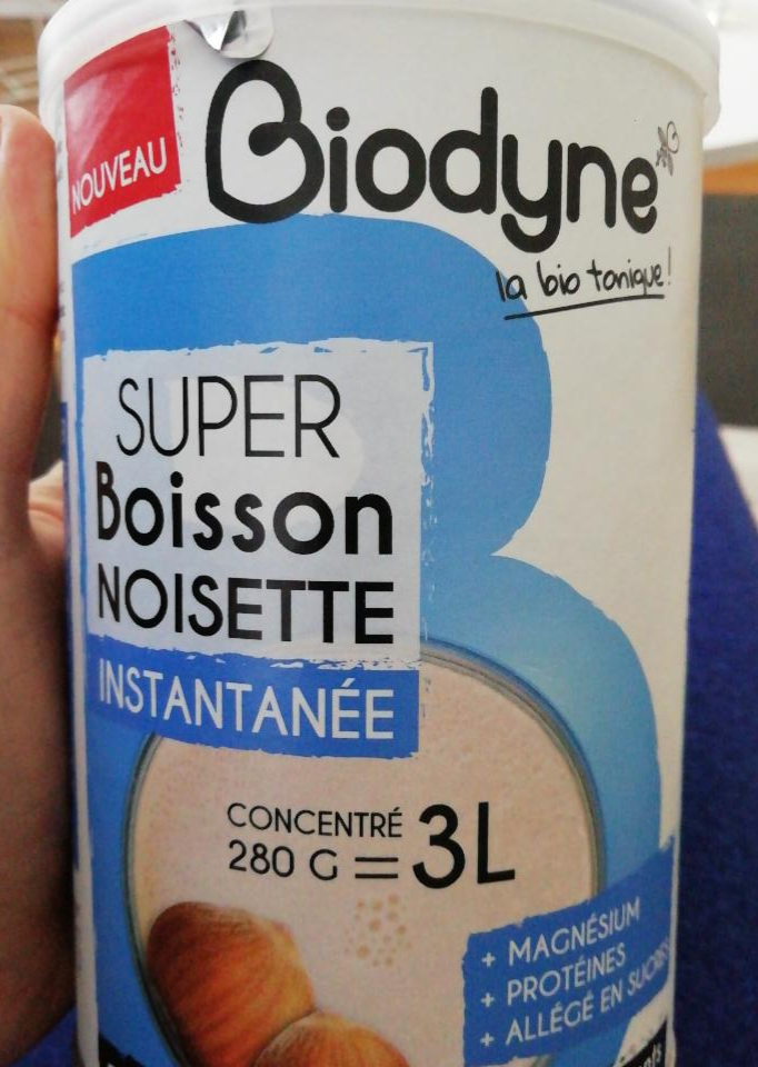Fotografie - Super boisson noisette - Biodyne