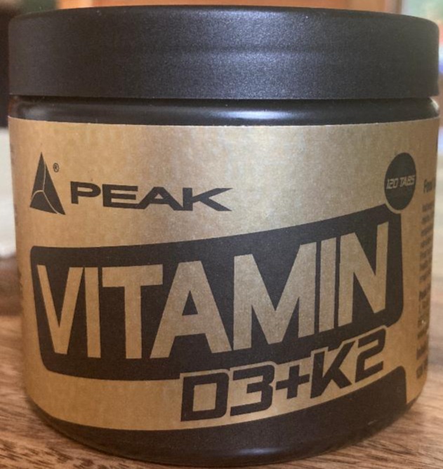 Fotografie - Vitamin D3 + K2 Peak