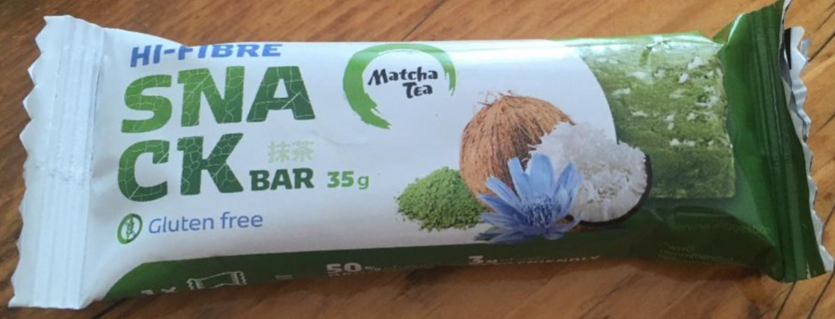 Fotografie - Matcha Tea Hi-Fibre Snack bar