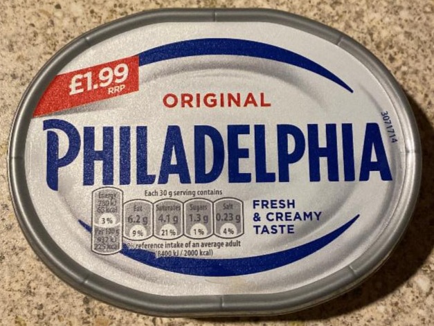 Fotografie - Original fresh & creamy taste (sýr čerstvý) Philadelphia
