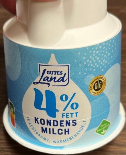 Fotografie - Kondenzované mléko 4% Gutes Land