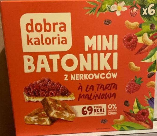 Fotografie - Mini batoniki z nerkowców a'la tarta malinowa Dobra Kaloria