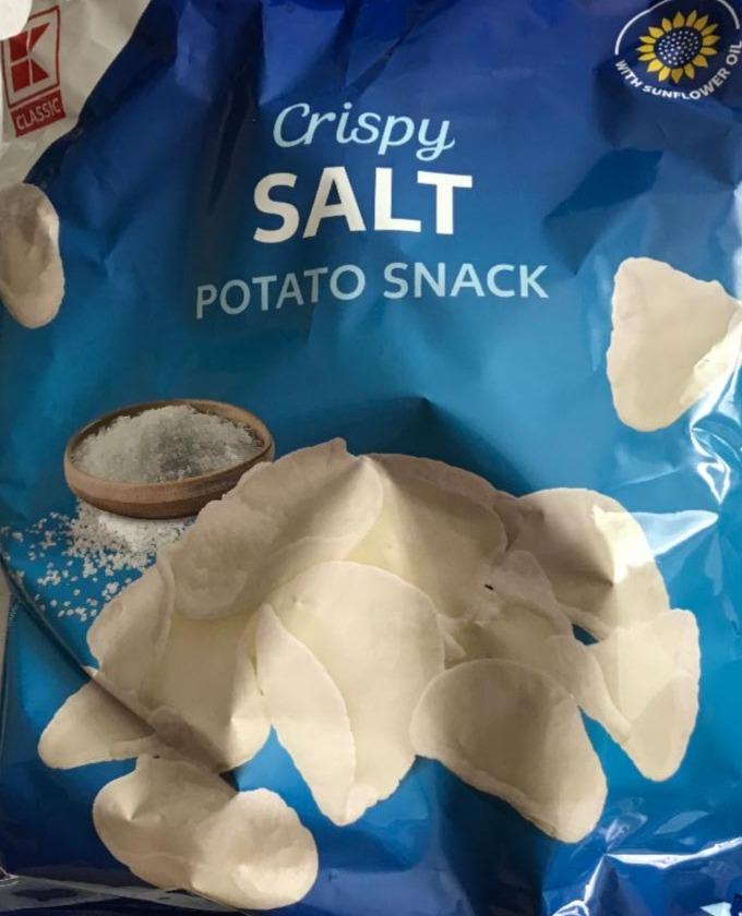 Fotografie - crispy salt potato snack Kaufland