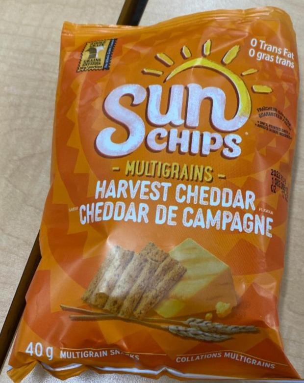 Fotografie - Multigrains Harvest Cheddar Sun chips
