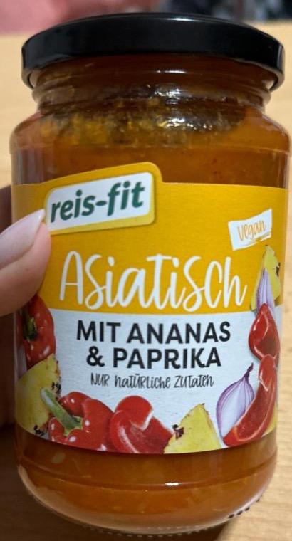 Fotografie - Asiatisch mit Ananas & Paprika Reis-fit