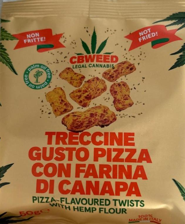 Fotografie - Pizza twists s konopnou moukou CBWEED