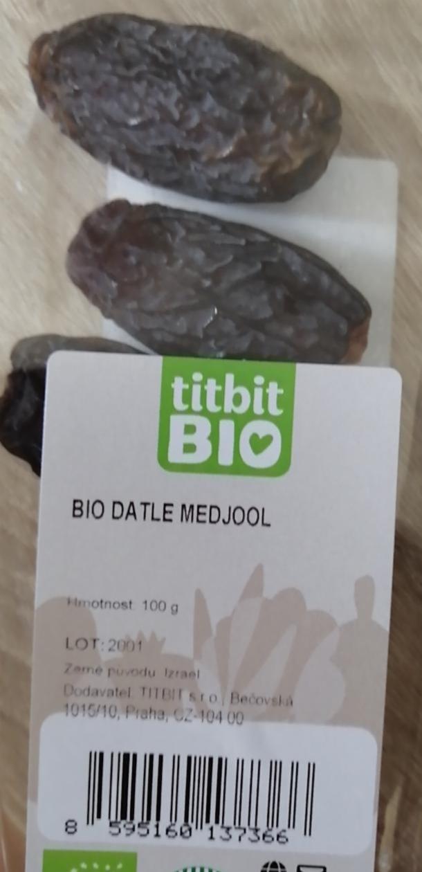 Fotografie - Bio datle Medjool Titbit Bio