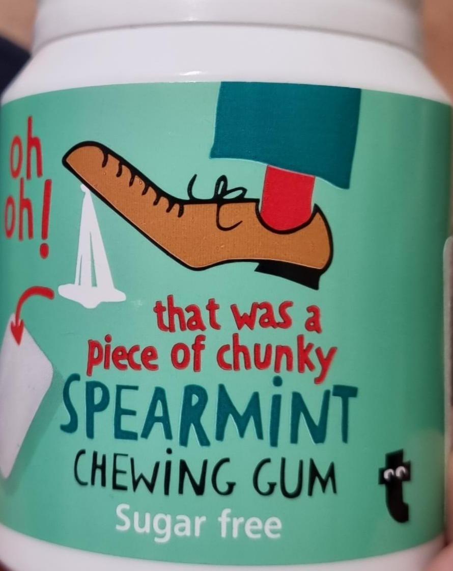 Fotografie - spearmint chewing gum