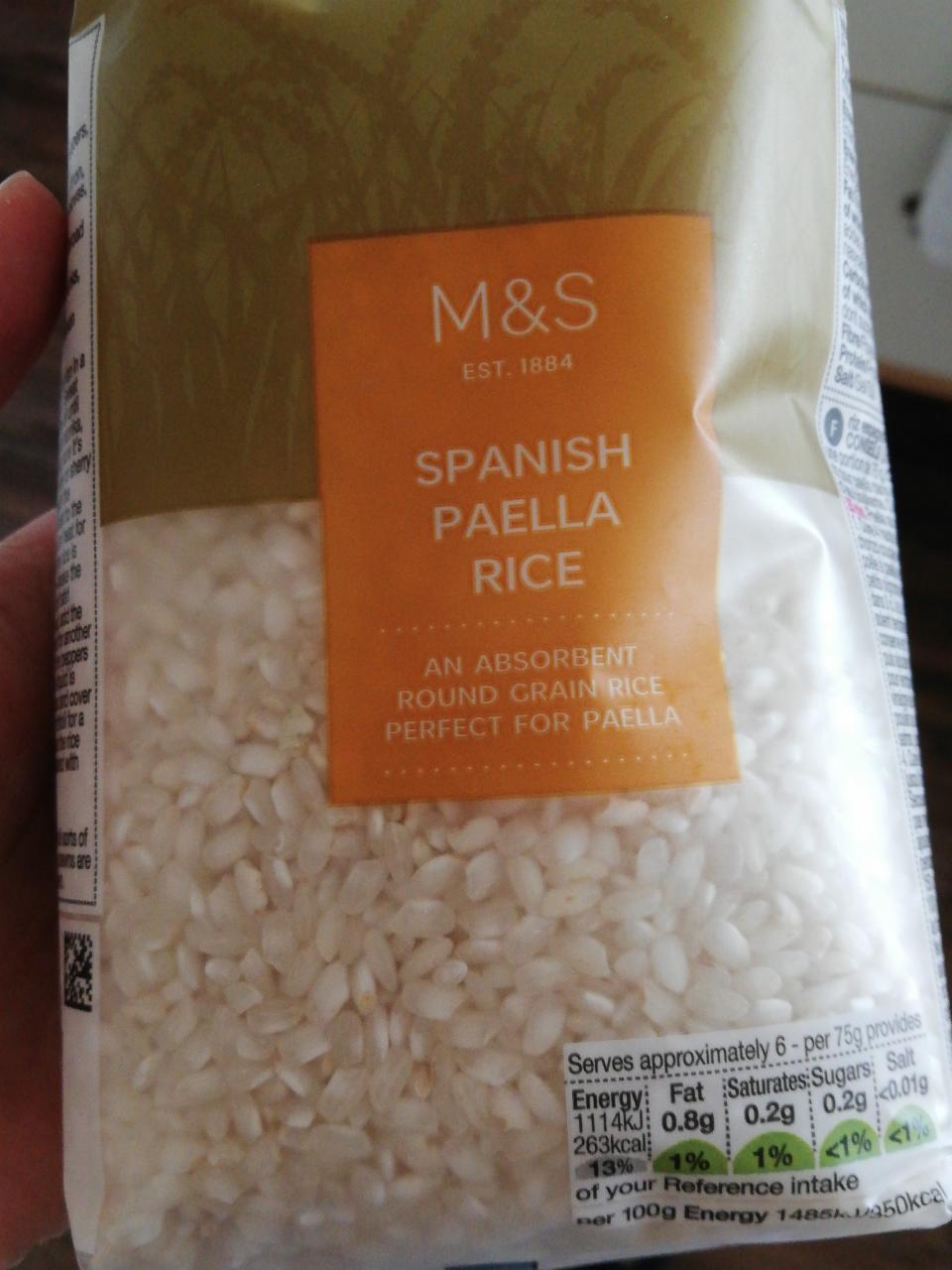 Fotografie - Spanish paella rice M&S