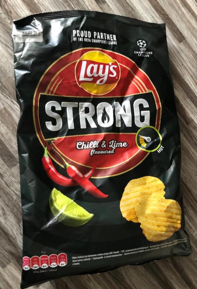 Fotografie - Strong Chilli & Lime flavoured Lay's