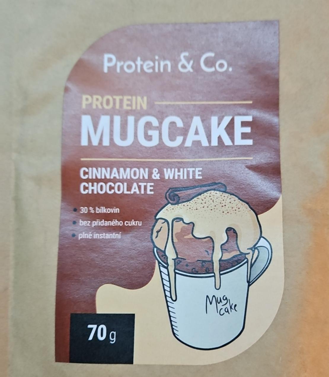 Fotografie - Protein mugcake Cinnamon & White chocolate Protein & Co.