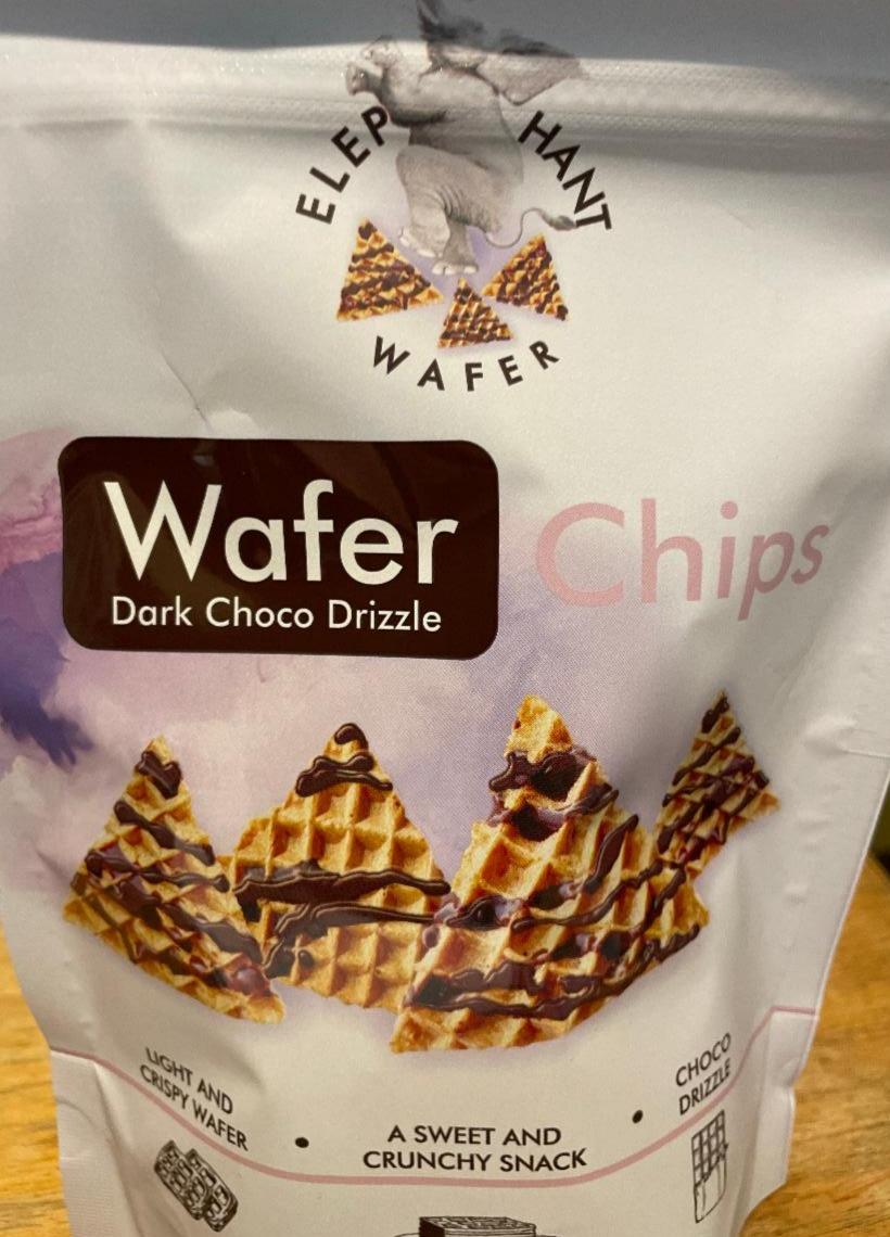 Fotografie - Wafer Chips Dark Choco Drizzle Elephant
