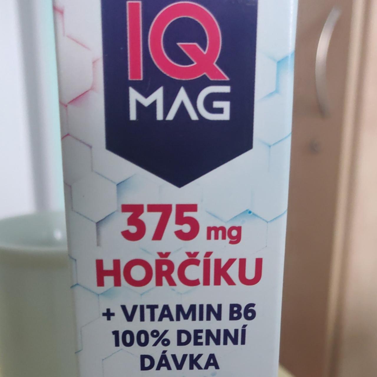 Fotografie - 375 mg hořčíku + vitamin B6 IQ Mag
