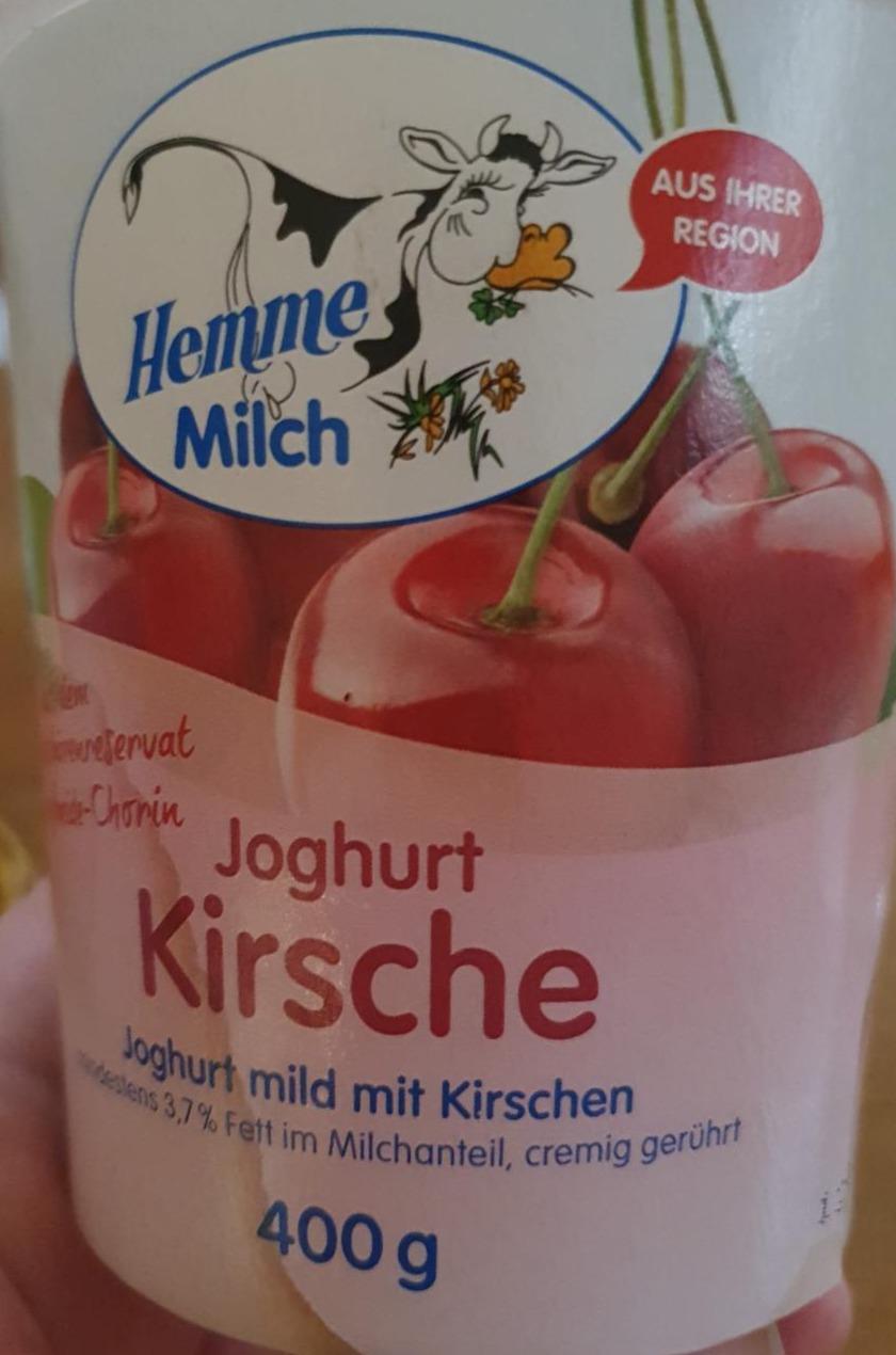 Fotografie - Joghurt Kirsche Hemme Milch