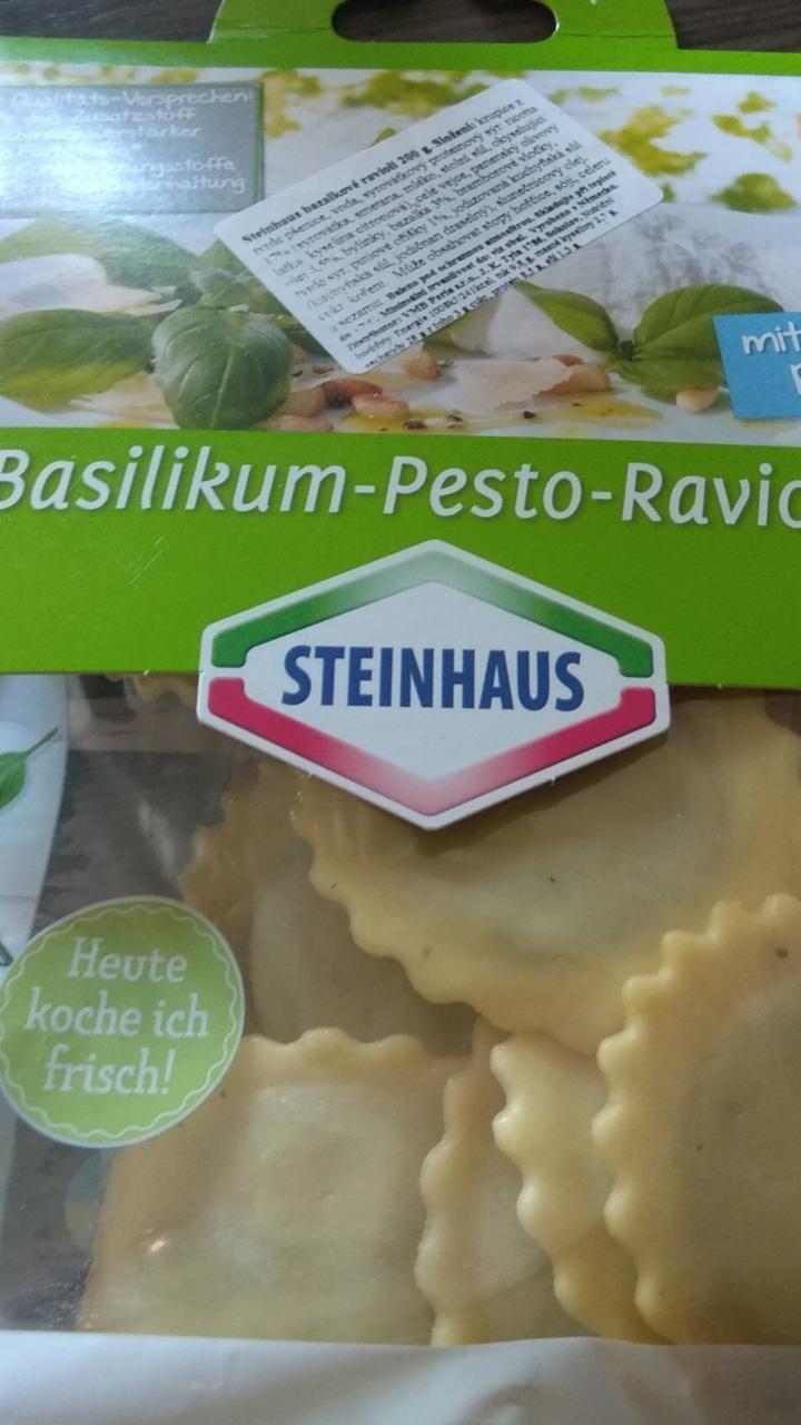 Fotografie - Creazioni di pasta Basilikum-Pesto-Raviolo Steinhaus