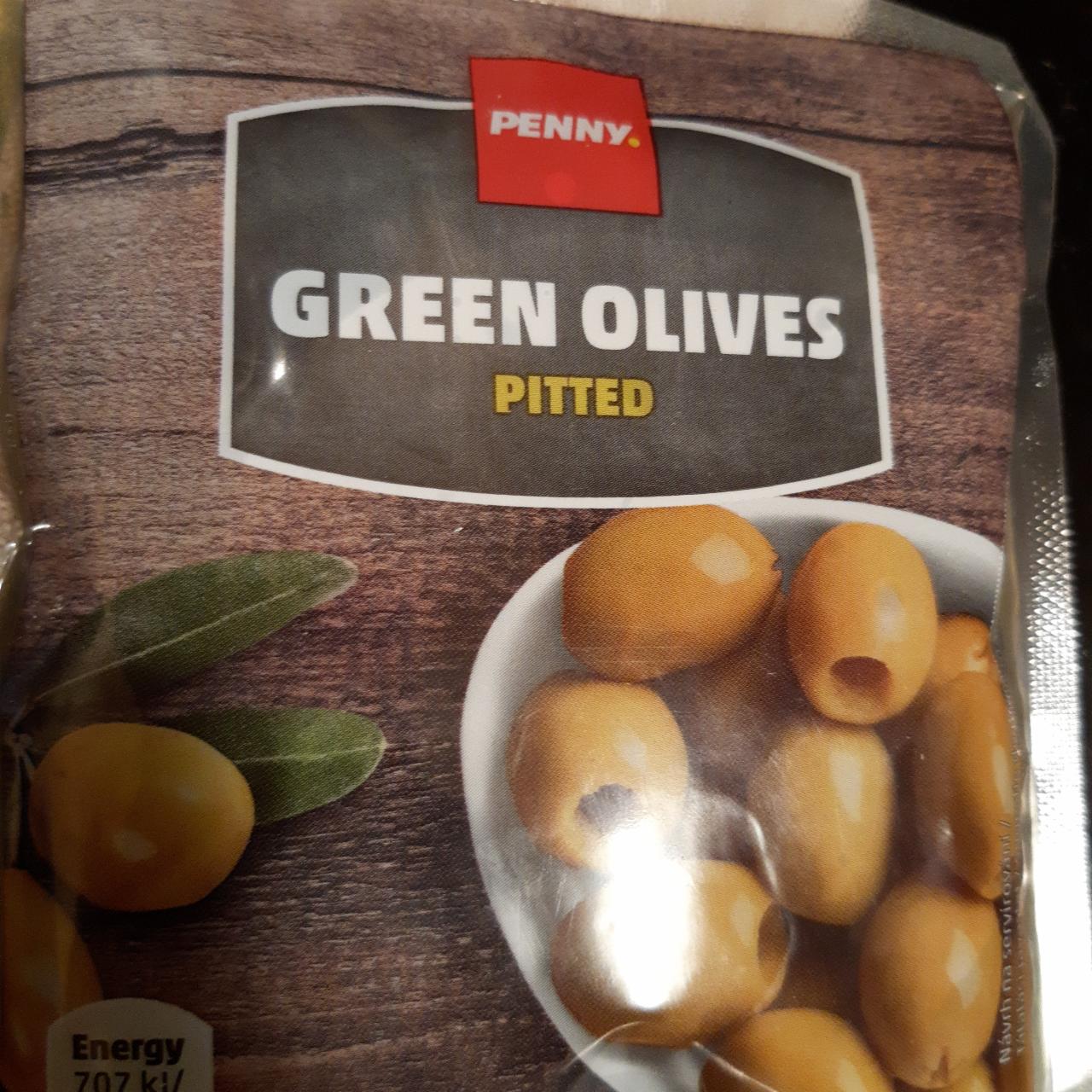 Fotografie - Green Olives Pitted Penny
