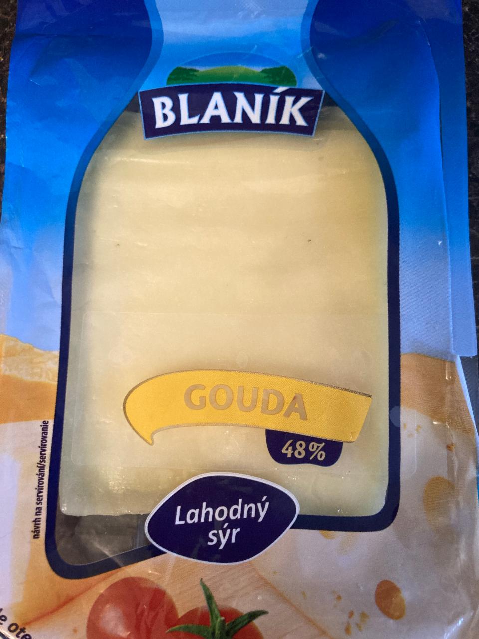 Fotografie - Blaník Gouda 48% Lahodný sýr