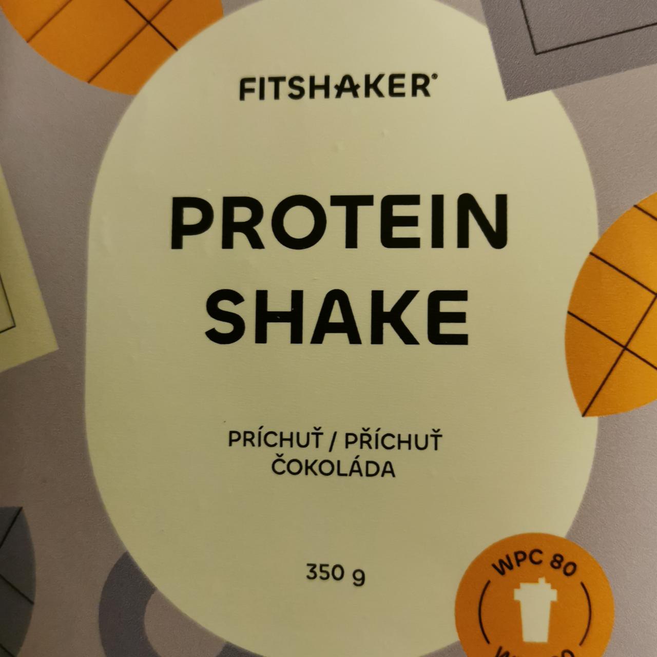 Fotografie - Protein shake příchuť Čokoláda Fitshaker