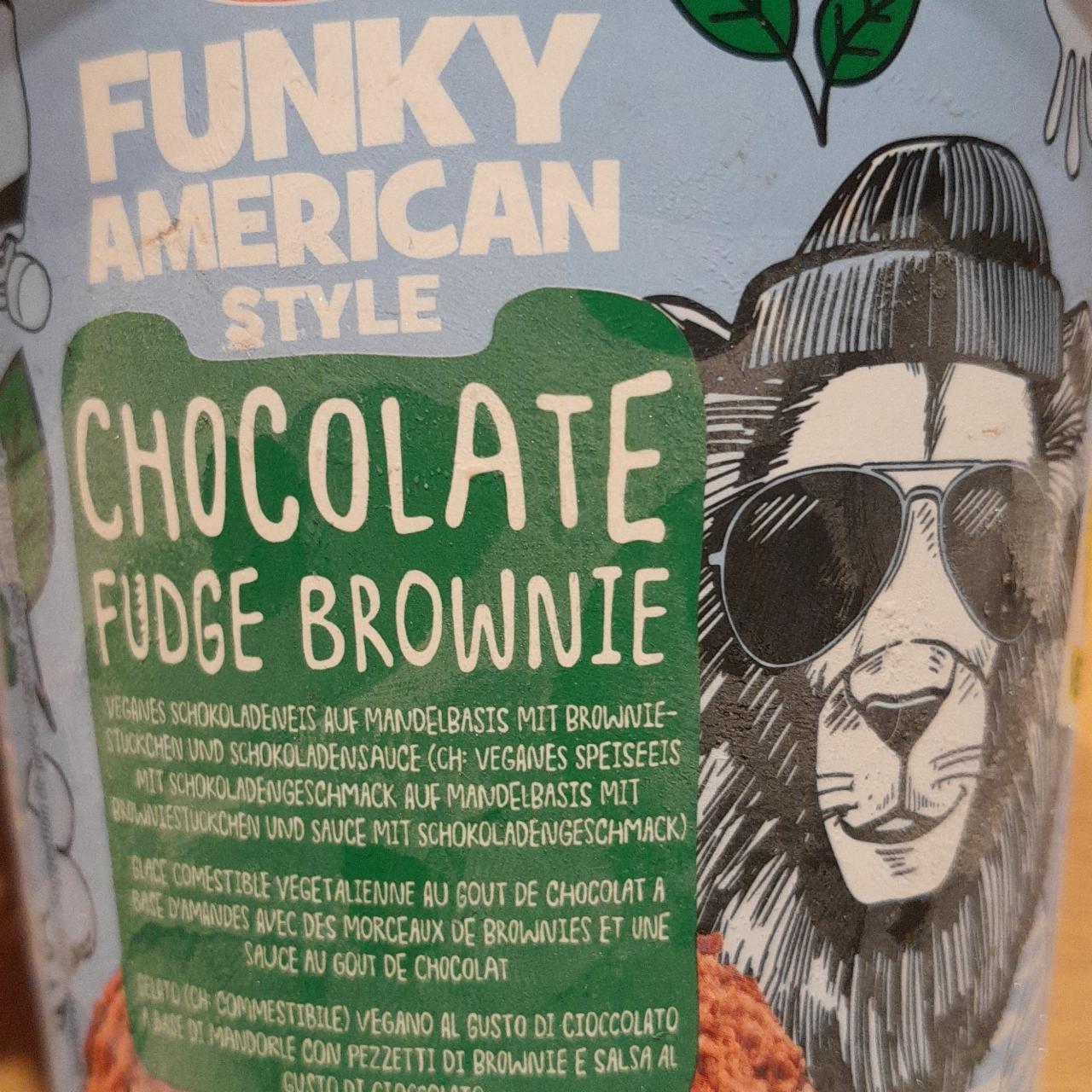 Fotografie - Funky American Style Chocolate Fudge Brownie Grandessa
