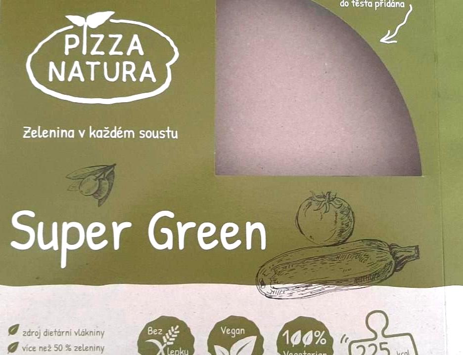 Fotografie - Super green Pizza natura
