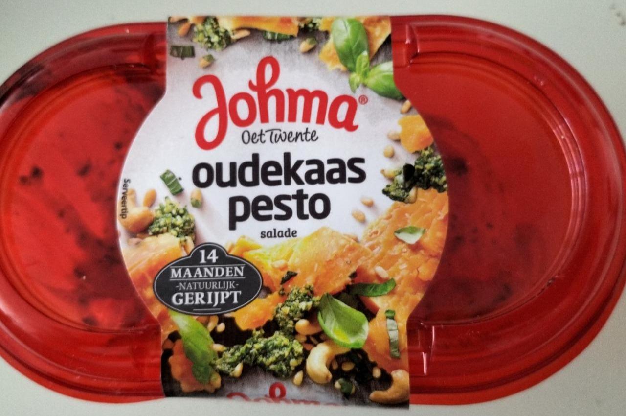 Fotografie - Oudekaas-pesto salade Johma