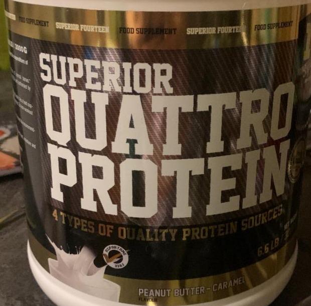 Fotografie - Superior quattro protein Peanut butter Caramel Superior fourteen