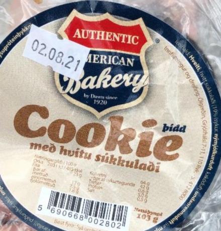 Fotografie - Cookie með hvitu súkkulaði Authentic American Bakery